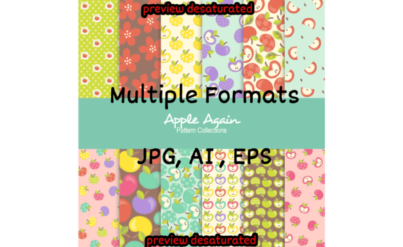 Apple Patterns Collection: Elevating Design with Seamless Style
