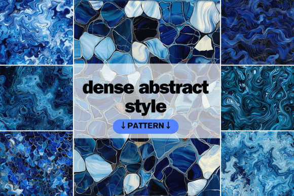 Dense Patterns Abstract Style Collection