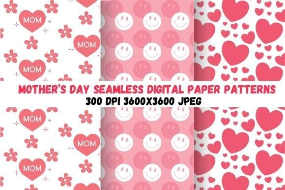 Mothers Day Seamless Digital Patterns: A Comprehensive Overview