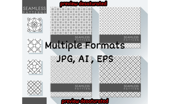 Set Abstract Seamless Patterns: A Versatile Tool for Creative Expression
