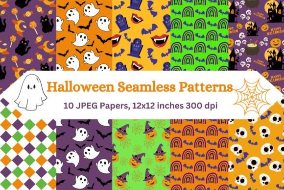 Trick or Treat 10 Halloween Patterns