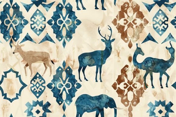 Vintage Animal Patterns and Motifs: A Timeless Design Choice for Rustic Spaces