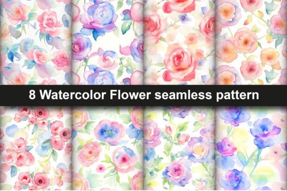 Watercolor Abstract Seamless Patterns: Strategic Design for Creative Projects