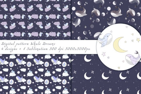 Whale Dreams Patterns Sublimation: A Creative Tool for Modern Designers and Entrepreneurs